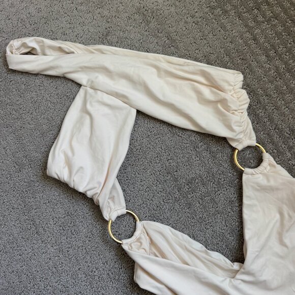 WeWoreWhat Asymmetric One-Piece - NWOT - Picture 8 of 9